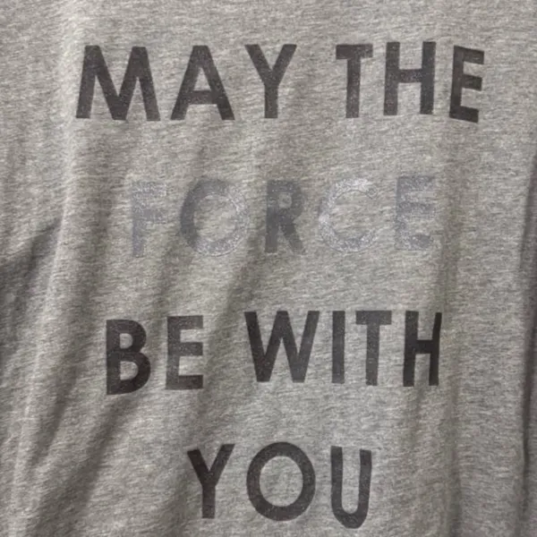 Disney x Uniqlo Star Wars Jedi May the force be with you womens XL - Image 2