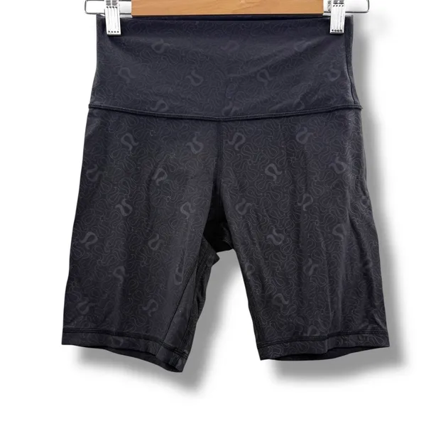 Lululemon Align High Rise‎ Shorts Women's 6 Black Yogo 8" Yoga Workout Stretch - Image 3