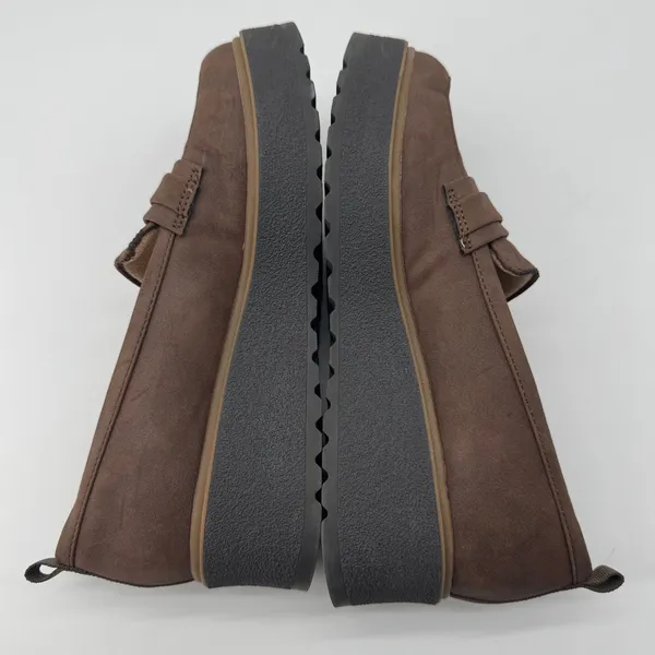 Soul Naturalizer Platform Loafers 7 Brown Wedge Chunky Slip On Joyla Academia‎ - Image 7