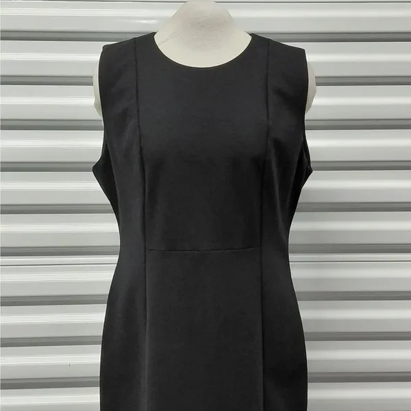 Liverpool Los Angeles Womens Sheath Cocktail Dress Size 10 Black Career Office - Image 5
