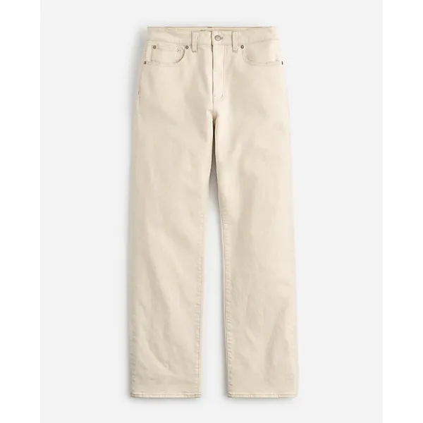 Madewell The Curvy 90s Straight Jean Vintage Canvas Beige High Waist US 23 NWT - Image 3