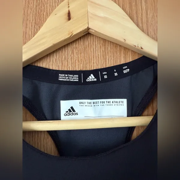 Adidas University of Miami Black Tank Top - Image 4