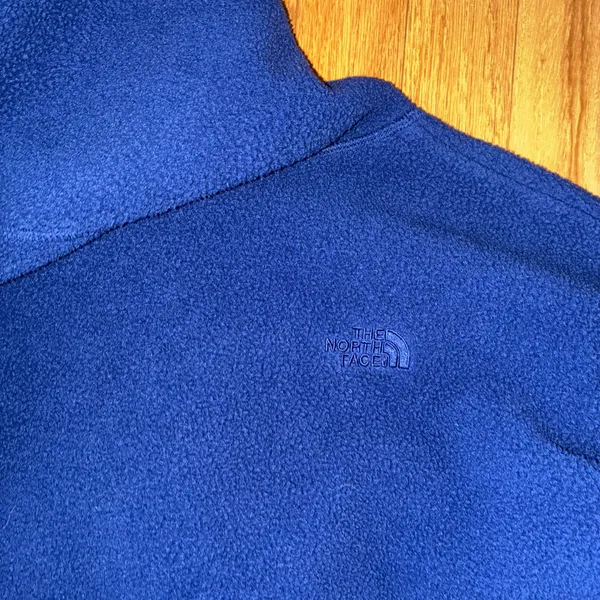 The North Face Royal Blue Fleece Jacket - Image 4