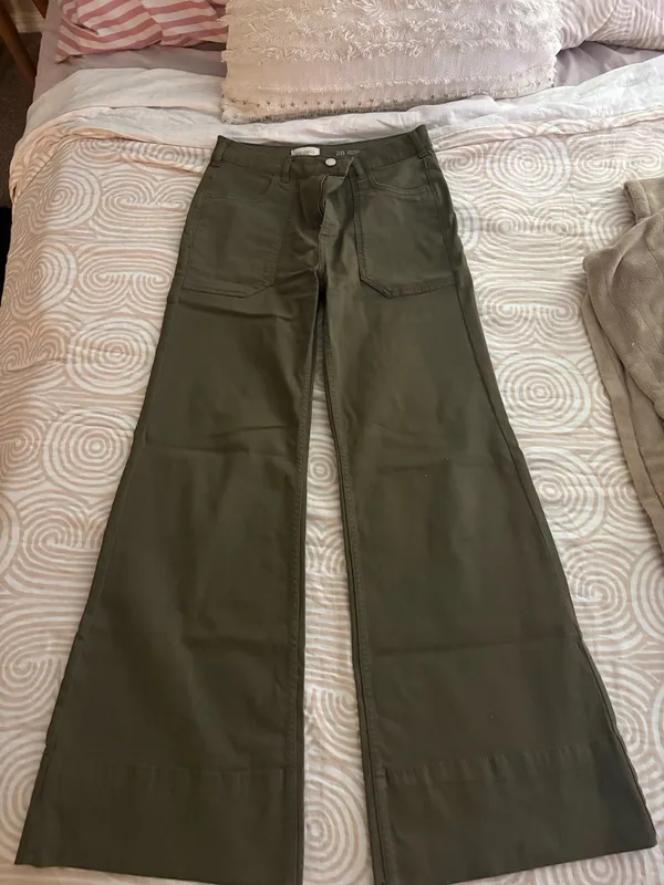 Anthropologie Rylan Relaxed High-Rise Flare Pants - Pilcro - Image 3