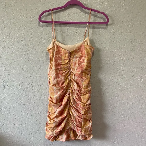 Lovers + Friends Snakeprint Mini Slip Dress Size S Boho Party Glam Flirty - Image 5