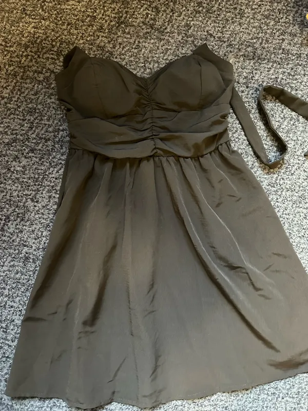 Lily rose black halter dress - Image 2