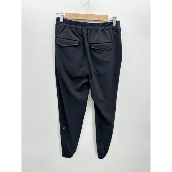 Lululemon Joggers Women 6 Black‎ Active Casual Pants Career Pleated Travel Work - Image 2