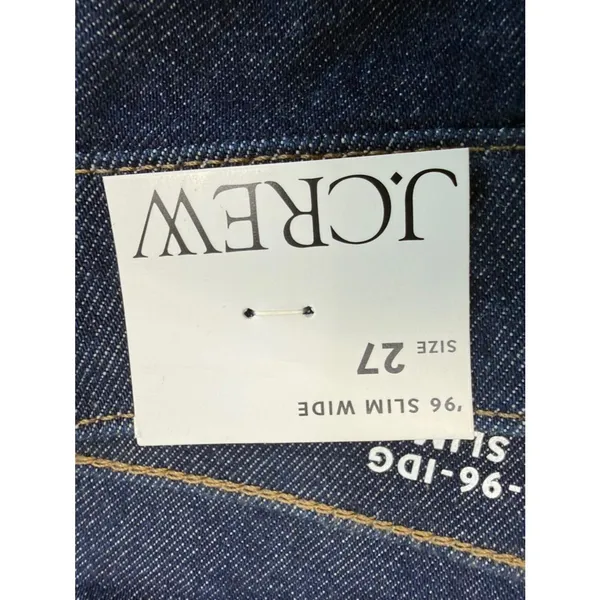 J. Crew 96 Slim Wide Dark Indigo Jeans - Image 12