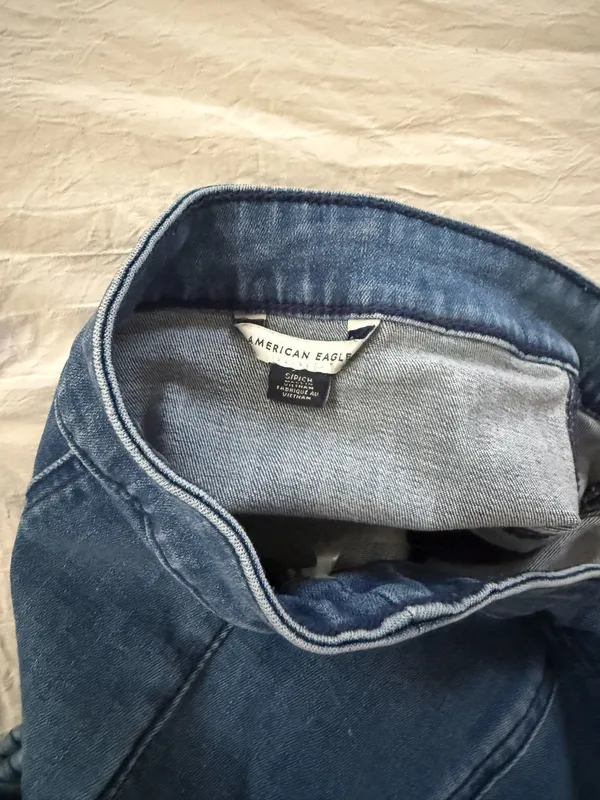 American eagle denim top - Image 3