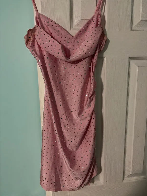 Windsor Dress Homecoming Pink - Image 3