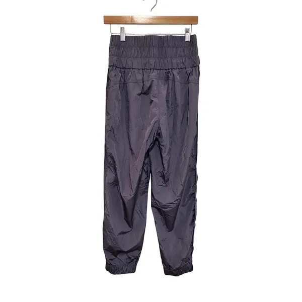 Free People Movement Joggers Blue High Rise Track Pants Small Gorpcore Hiking‎ - Image 2