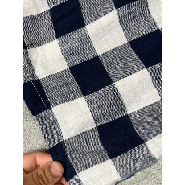 Urban Outfitters Gingham Surplice Wrap Midi Dress Prairie‎ Cottagecore Picnic SM - Image 4