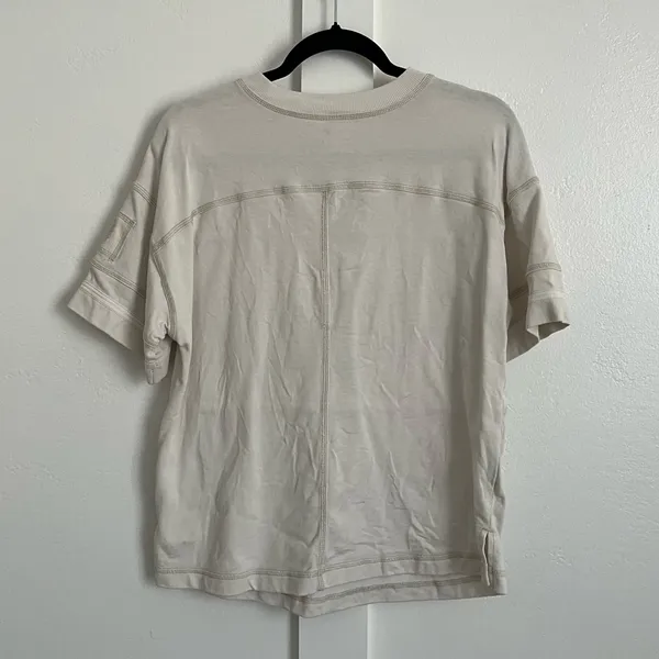 Free People Movement Paris V-Neck Jersey Tee - Image 4