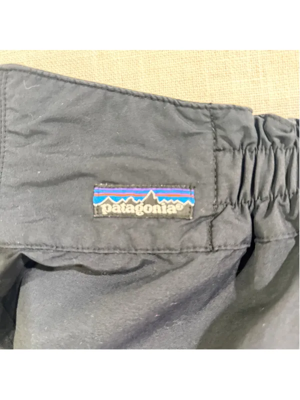 Vintage Patagonia Women’s 12 Full Side Zip Ski Snowboard Shell Pants Black Laven - Image 8