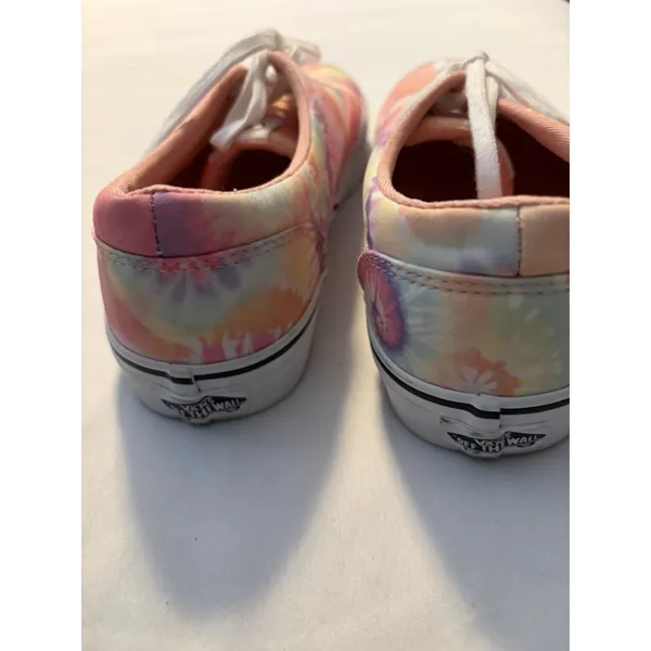 Vans‎ Era Tie Dye Pink Orange Purple Low Top Skate Shoes Womens 8.5 721356 - Image 3