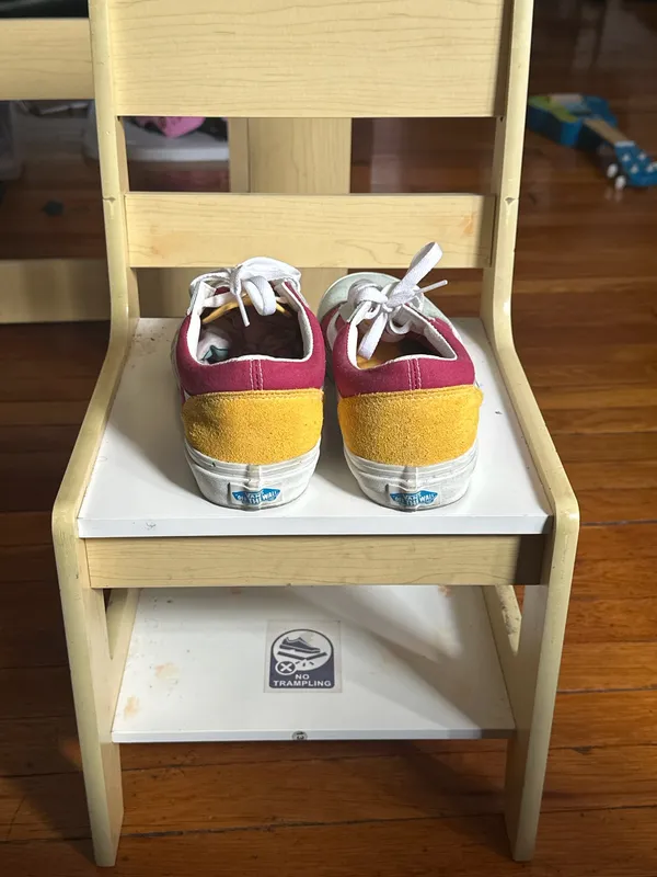 Vans Old Skool Colorblock Skate Shoes - Image 5
