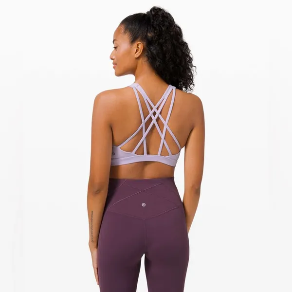 Lululemon Free To Be Serene Bra *Light Support, C/D Cup Lavender 6 - Image 2