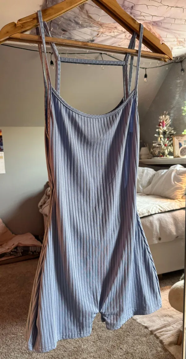Athletic Romper Blue - Image 2