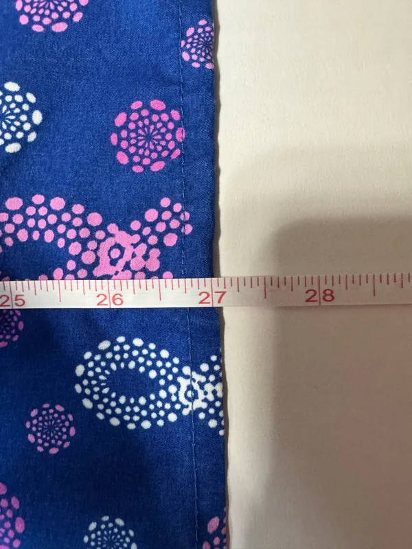 Wear For Care Pink and White Breast Cancer Awareness Scrub Top Size Medium - Image 6
