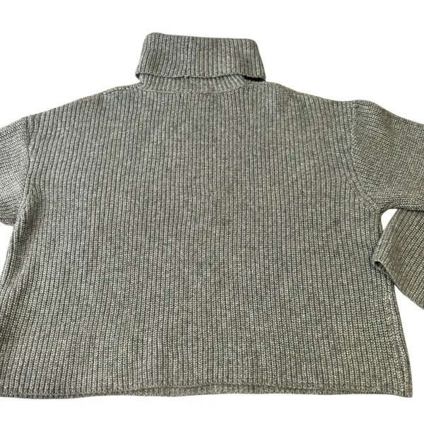 NWT Steve Madden Rhinestoned Astro Sweater Oversized Turtle Neck‎ Knit Sweater - Image 8