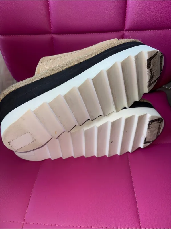 Free People Santorini Espadrille Chunky Mule Sandals - Image 5