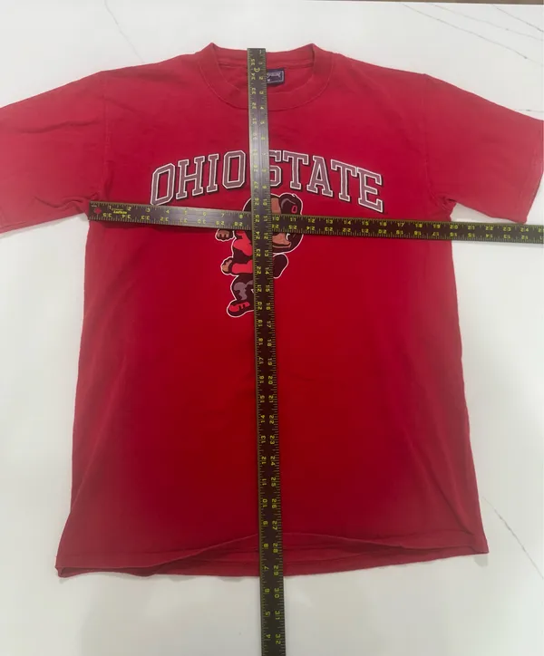 JanSport 🌰 Vintage Ohio State Buckeyes Brutus Tee (Double-Sided) 🏈 - Image 4