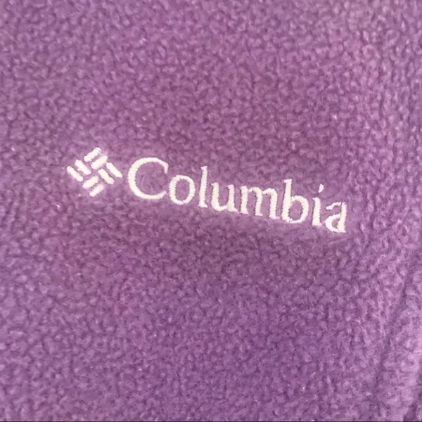 Columbia purple full zip fleece Small - Image 3
