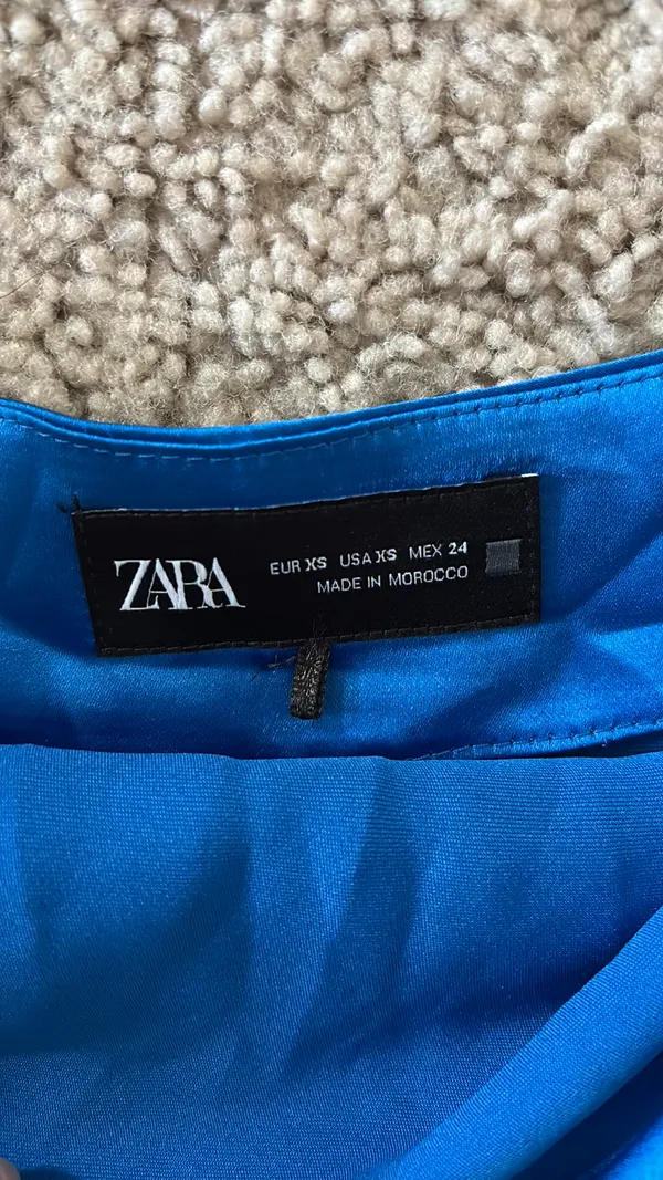ZARA Halter Satin Top - Image 3