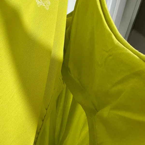 Victoria's Secret Fashions Best Kept Secret Bra Top M Chartreuse Shelf Bra Cami - Image 4