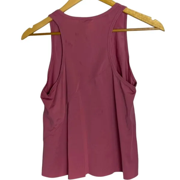 5/$25 Gymshark Women's S Tank Top‎ Asymmetric Dusky Pink Sporty Athletic - Image 4