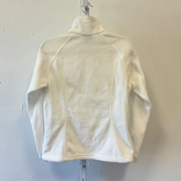 Columbia Benton Springs White Full Zip Fleece Jacket WL6439 Small Gorpcore - Image 2