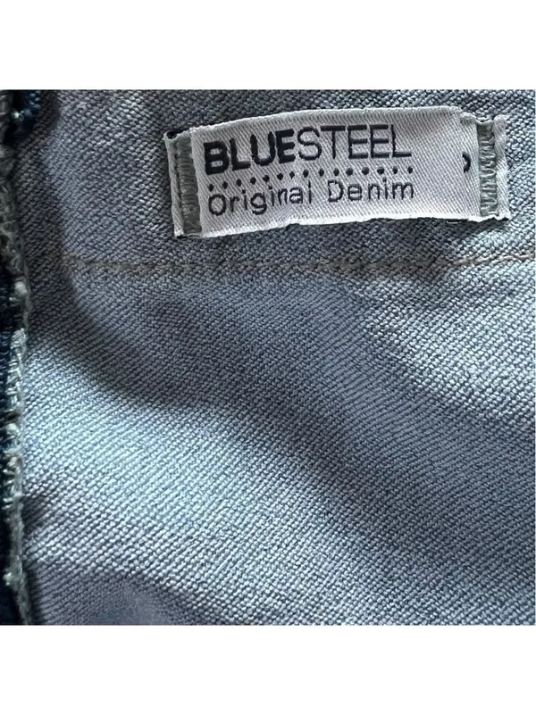 Blue Steel Denim Mini Dress Small - Image 5