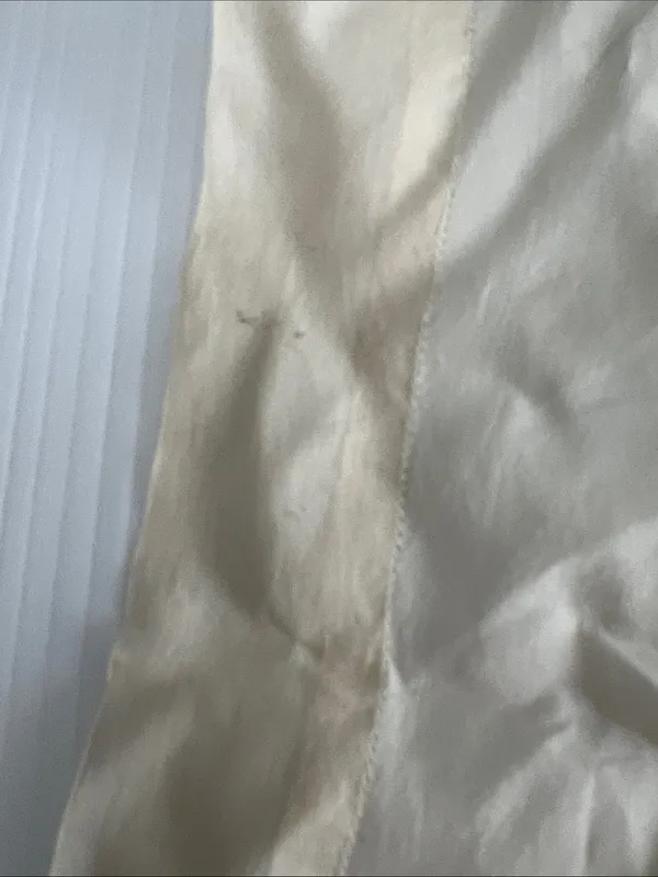 Vintage Hanky Handkerchief Embroidered silk Wedding - Image 7