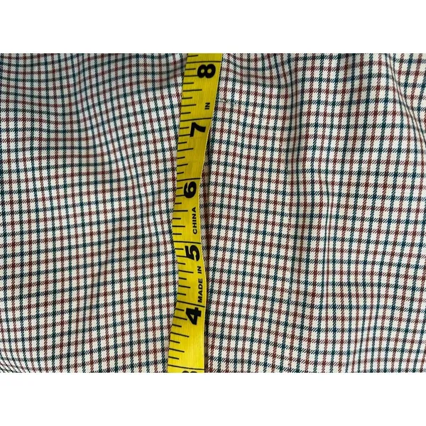Vtg 90s Y2K DKNY Plaid Pants 2 Straight Leg Preppy Academic Teacher Business - Image 10