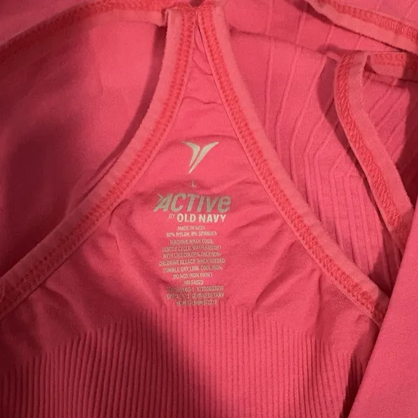 Active By Old Navy Women's Size Large, Pink, Sleeveless, V-neck - Image 7