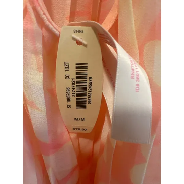 Victoria's Secret Pink Floral Beaded Halter Mini Dress M/M NWT valentine slip - Image 7
