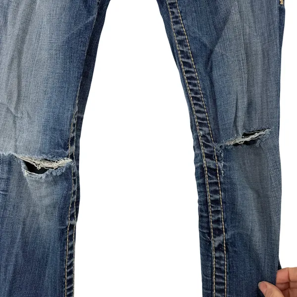 Big Star Women's Jenae Distressed Skinny Jeans Size 24R - Image 3