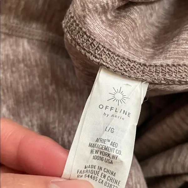 Aerie women’s brown Heather Leggings - Image 5