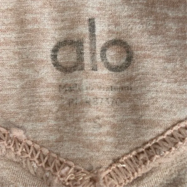 Alo Yoga‎ Women's High-Waist Ankle Leggings Beige/Pink Size S Activewear - Image 7