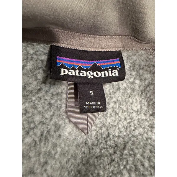 Patagonia Better Sweater Full Zip Jacket Birch Grey Womens Small 25543 Gorpcore - Image 5