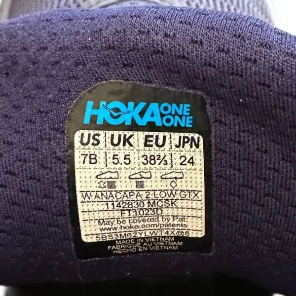 Hoka Anacapa 2 Low GTX Hiking Shoe Purple 7B - Image 9