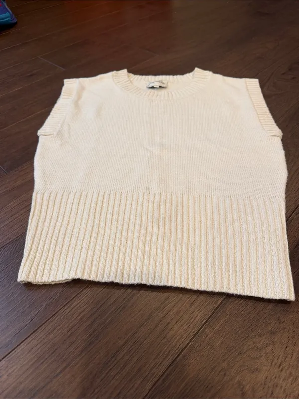 Freshman 1996 Women's Cream Sleeveless Crew Neck Tank Top Size Large - C66-006 - Image 3