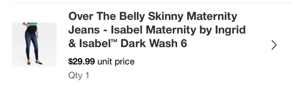 Isabel Maternity Jeans - Image 5