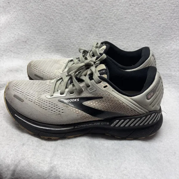 Brooks Adrenaline GTS 22 Women's Running Shoes Size 8 B Medium Gray Pink - Image 3