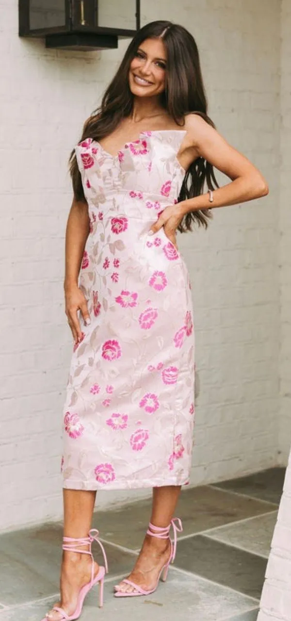 These Three Boutique Dress - Pink - Image 2