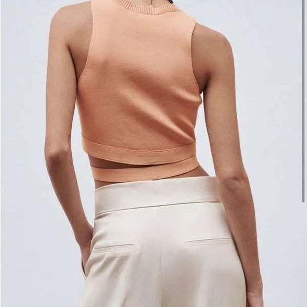 Zara‎ cross over crop top - Image 3