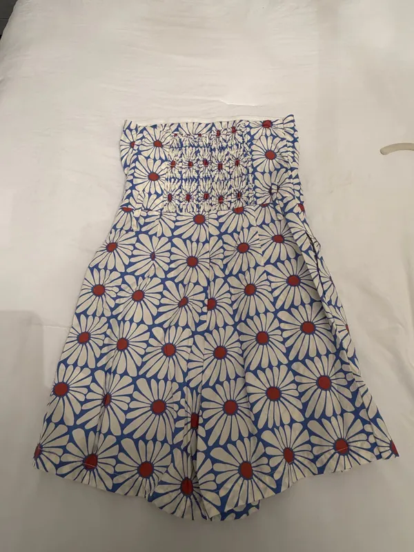 Blue flowered romper - Image 3