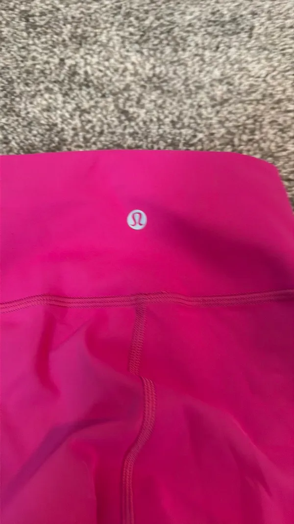 Raspberry Lululemon Leggings Align 25" - Image 2