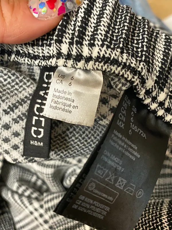 H&M Plaid Pants - Image 4