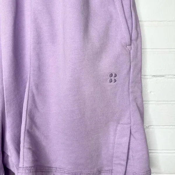 Sweaty Betty Women's After Class Shorts Lilac Purple Size 4 High Waist Casual - Image 5